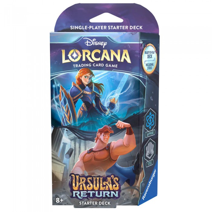 Lorcana - Ursula's return : Starter Deck Anna / Hercule (Anglais) 