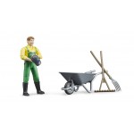Bruder: Kit de figurine Agriculteur