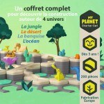 GraviTrax Junior : Ensemble de démarrage - XXL My Planet 200 pièces (Multilingue)