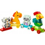 LEGO Duplo : Le train d’animaux - 19 pcs