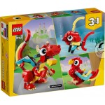 LEGO Creator 3-en-1 : Le dragon rouge - 149 pcs