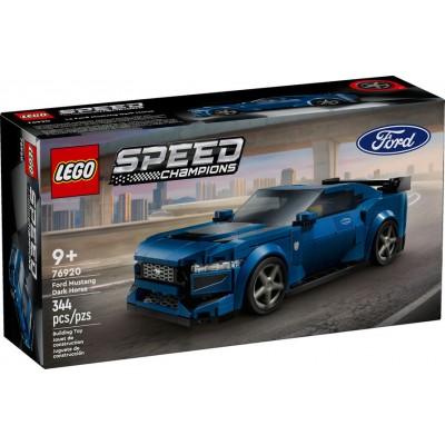 LEGO Speed Champions : La voiture de sport Ford Mustang Dark Horse - 344 pcs