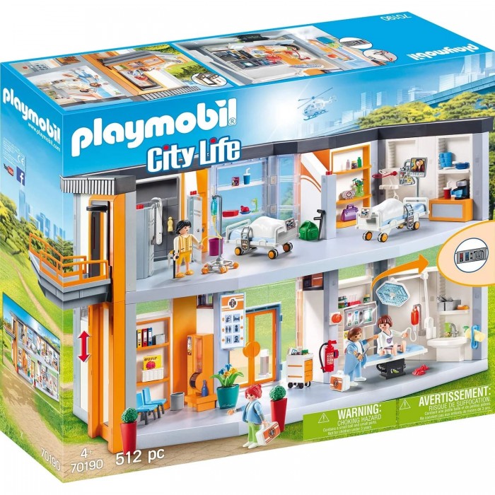 Playmobil City Life : Hôpital aménagé *