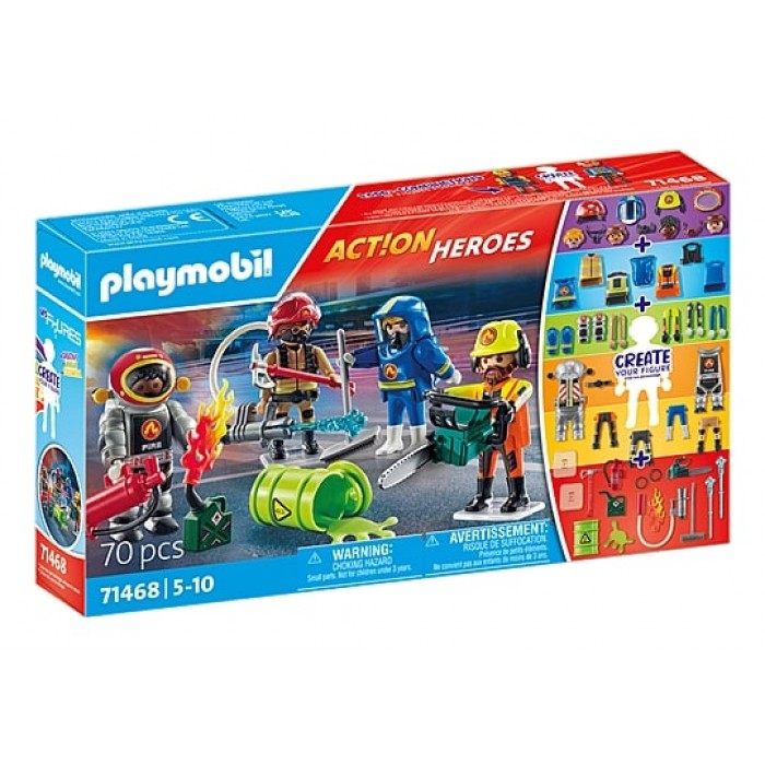 Playmobil Action Heroes : My Figures - Métiers à risque