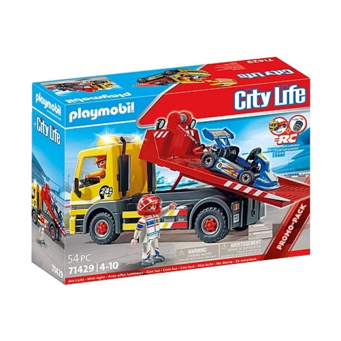 Playmobil City Life : Dépanneuse avec quad