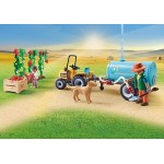Playmobil Country : Fermier avec tracteur et citerne