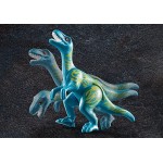 Playmobil Dino Rise : Starter Pack - Explorateurs et bébé Tricératops