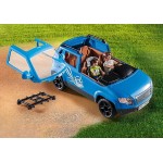 Playmobil Family Fun : Famille avec voiture et caravane
