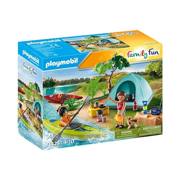 Playmobil Family Fun : Famille et tente