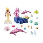 Playmobil Princess Magic : Sirène avec dauphins