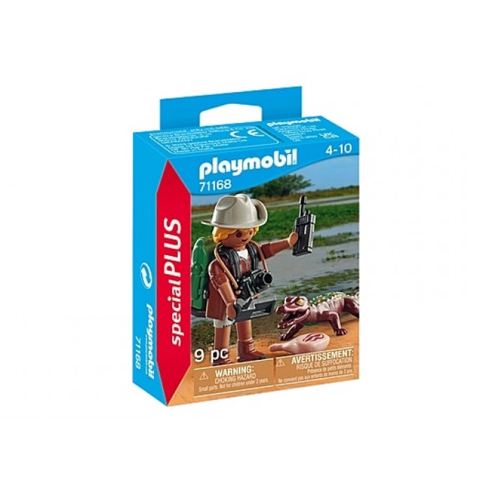 Playmobil SpecialPLUS : Explorateur et alligator