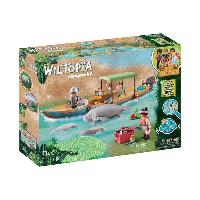 Playmobil Wiltopia : Paddles et dauphins roses *