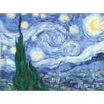 Peinture par numéros CreArt : Vincent Van Gogh - Starry Night (40 x 30 cm)