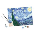 Peinture par numéros CreArt : Vincent Van Gogh - Starry Night (40 x 30 cm)
