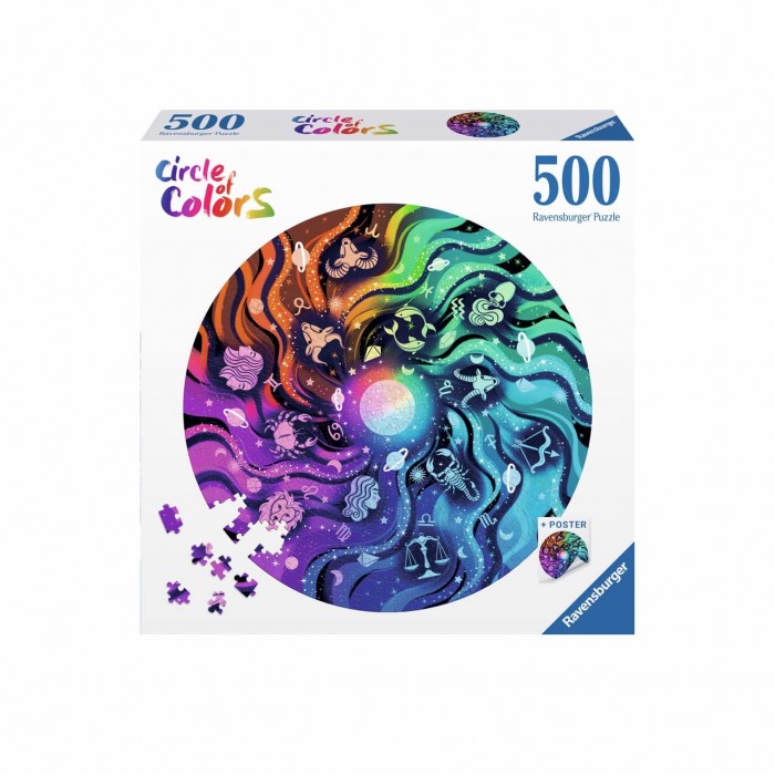 Casse-tête : Circle of colors: Astrology - 500 pcs - Ravensburger